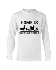 Home Is Where Our Flock Is Long Sleeve Tee thumbnail