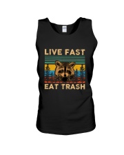 Live Fast Eat Trash Unisex Tank thumbnail