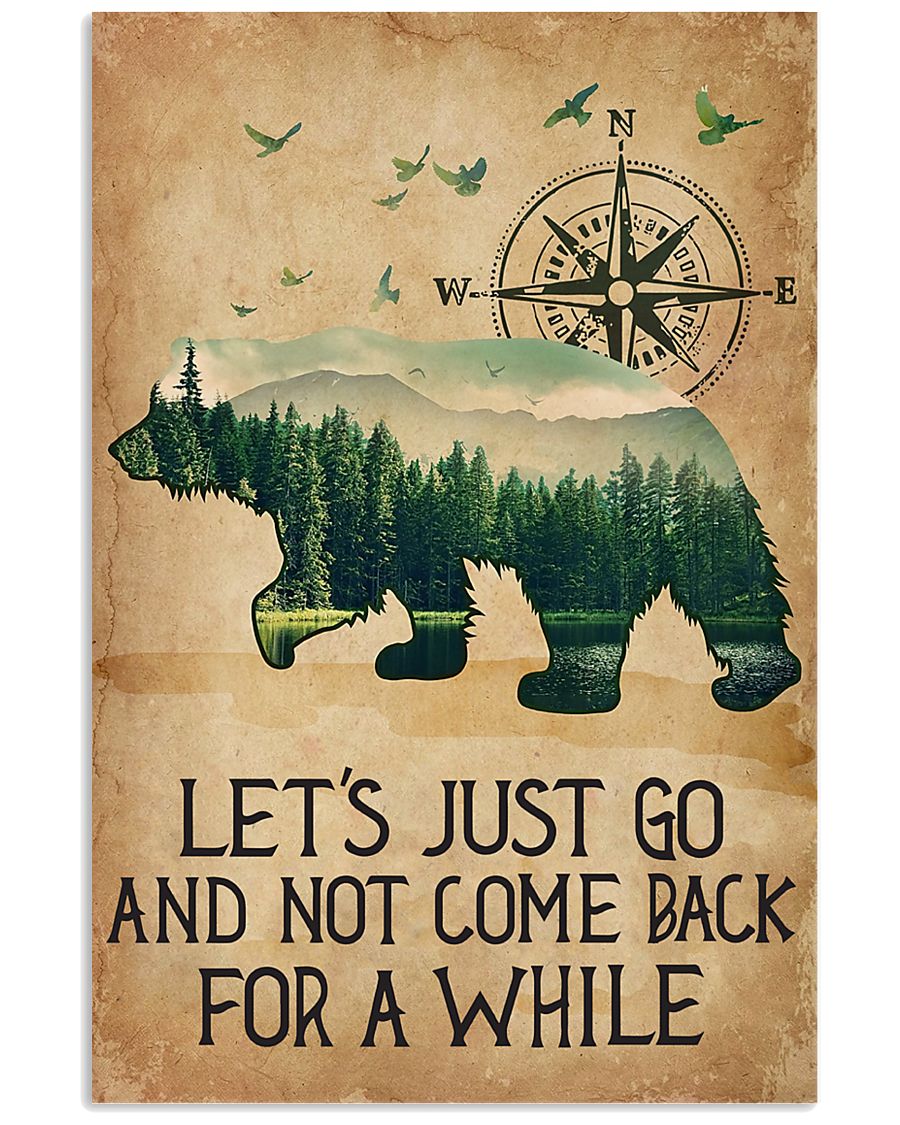 Lets Just Go 11x17 Poster