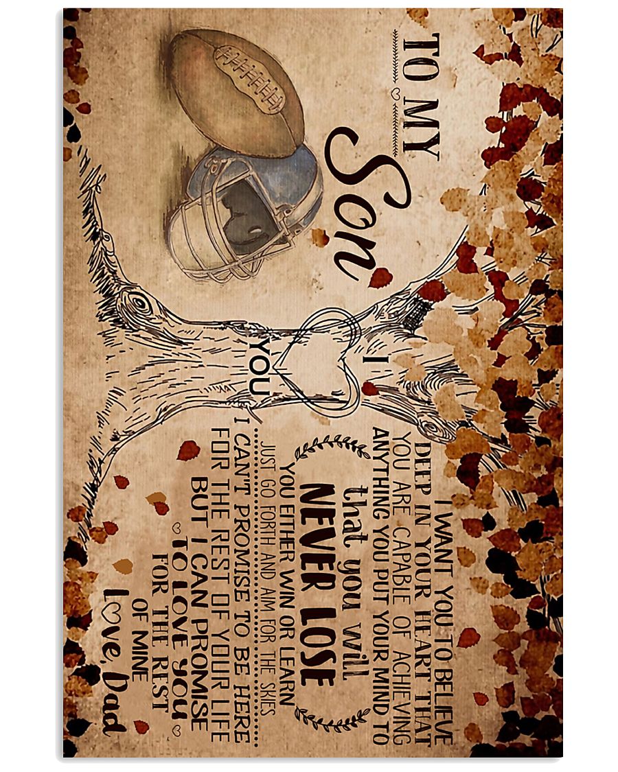 To My Son 11x17 Poster