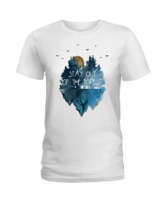 Stay Out Of The Forest Ladies T-Shirt thumbnail