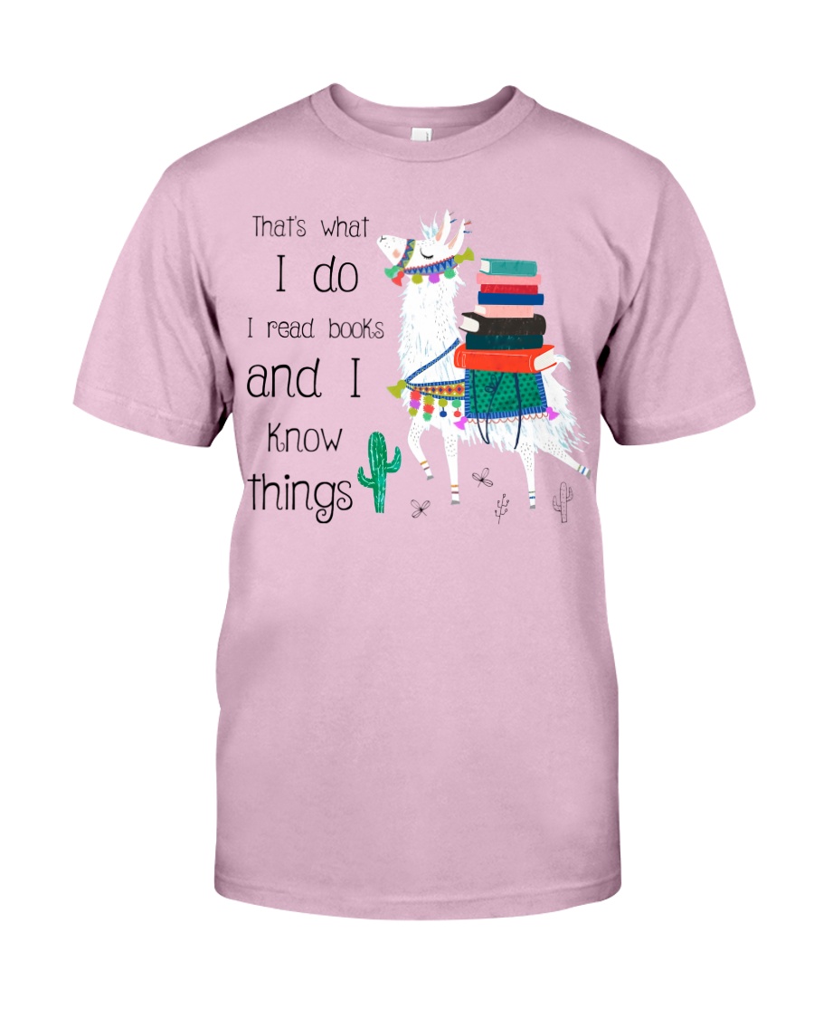 That's What I Do I Read Books Classic T-Shirt