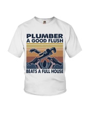 Plumber A Good Flush Youth T-Shirt thumbnail