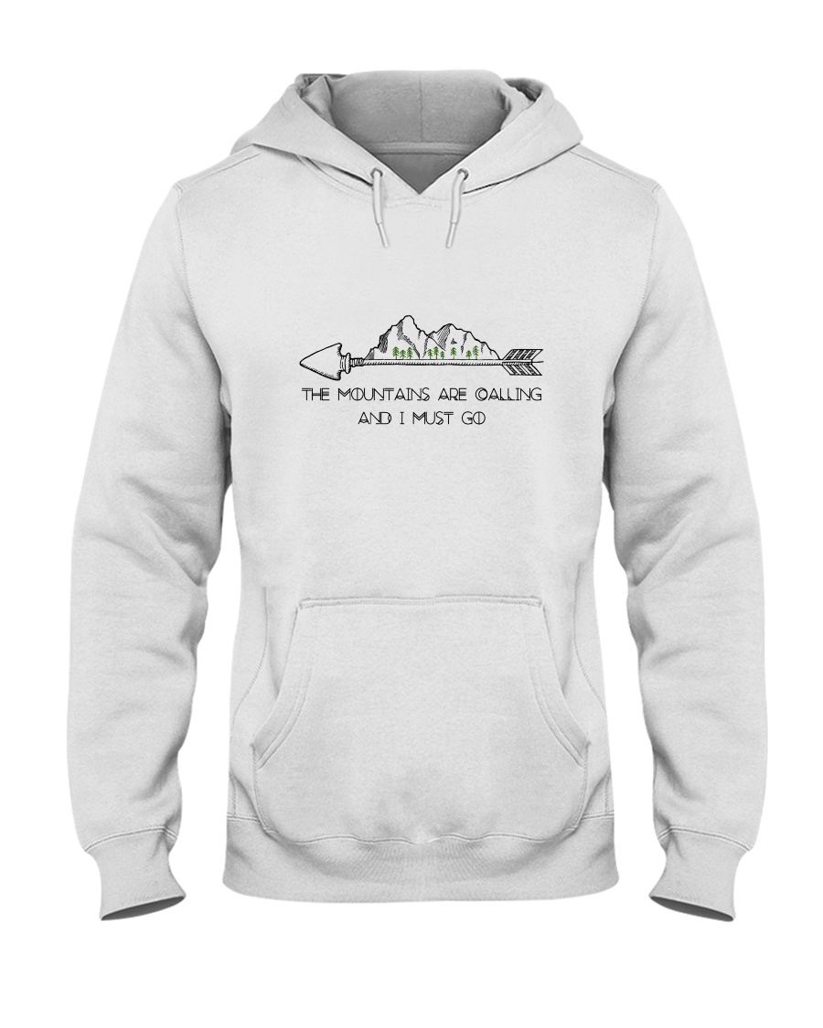 The Mountains Are Calling Hooded Sweatshirt