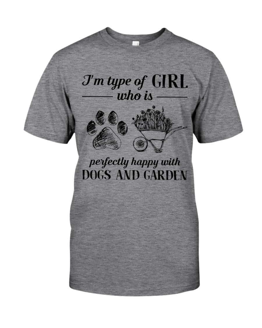 Dogs And Garden Classic T-Shirt