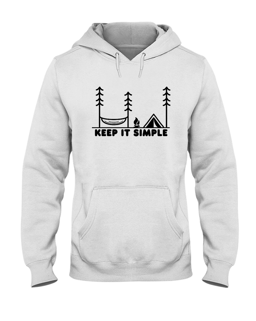 Keep It Simple Hooded Sweatshirt