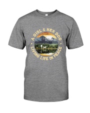 A Girl And Her Dog Premium Fit Mens Tee thumbnail