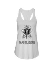 And Into The Forest I Go Ladies Flowy Tank thumbnail