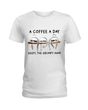 A Coffee A Day Ladies T-Shirt thumbnail