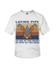 Laying Pipe Youth T-Shirt thumbnail