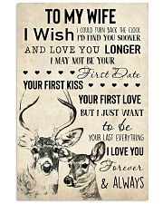 To My Wife 11x17 Poster front