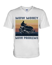 Mow Money V-Neck T-Shirt thumbnail