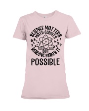 Reading Makes It Possible Premium Fit Ladies Tee thumbnail