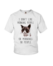I Dont Like Morning People Youth T-Shirt thumbnail