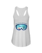 Stay Out Of The Forest Ladies Flowy Tank thumbnail