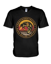Duck Billed Platypus V-Neck T-Shirt thumbnail