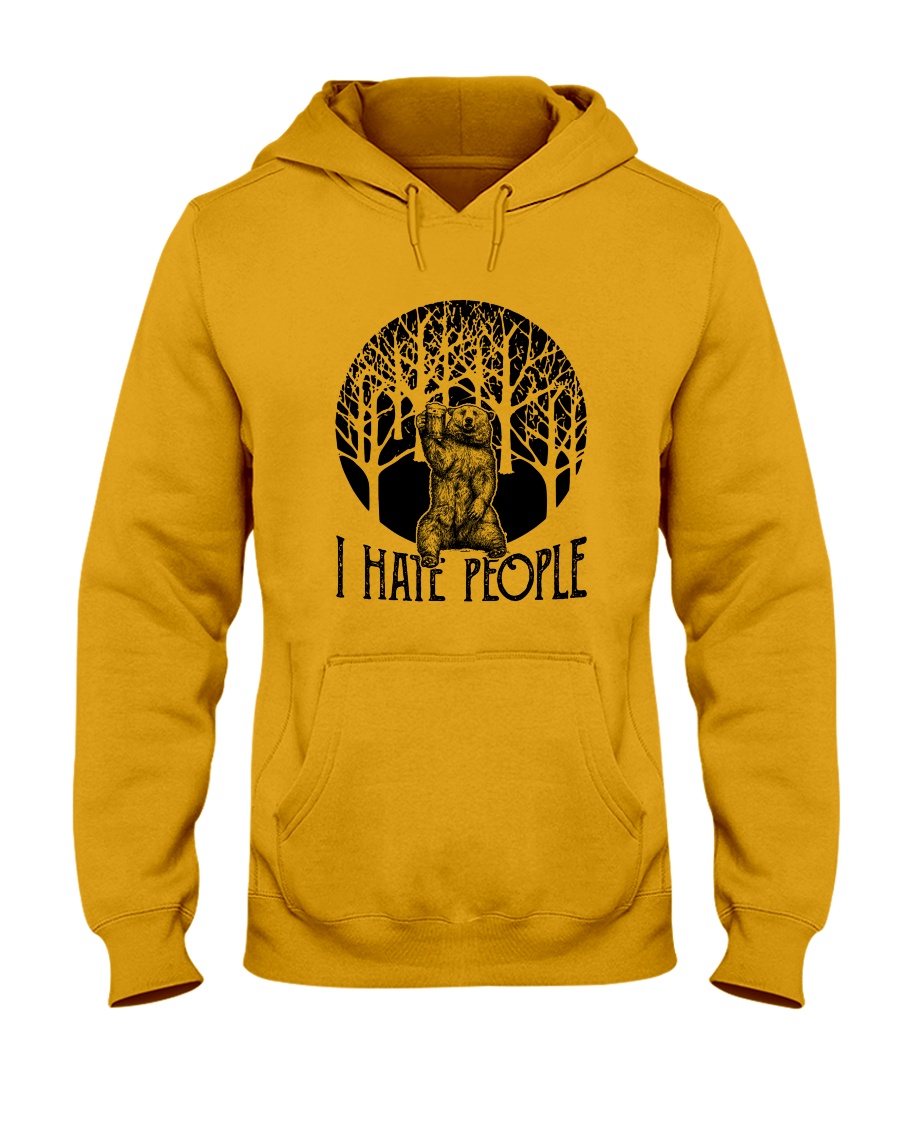I Hate People Hooded Sweatshirt