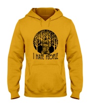 I Hate People Hooded Sweatshirt front