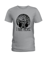 I Hate People Ladies T-Shirt thumbnail