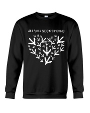 All You Need Is Love Crewneck Sweatshirt thumbnail