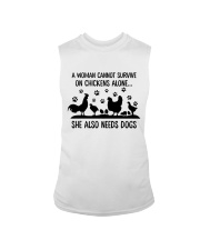 She Also Needs Dogs Sleeveless Tee thumbnail