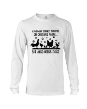 She Also Needs Dogs Long Sleeve Tee thumbnail