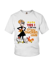 Crazy Chicken Lady Youth T-Shirt thumbnail