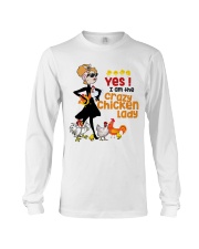 Crazy Chicken Lady Long Sleeve Tee thumbnail