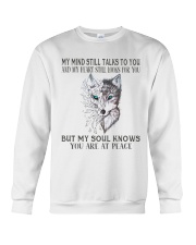 My Mind Still Talks To You Crewneck Sweatshirt thumbnail