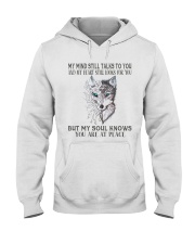 My Mind Still Talks To You Hooded Sweatshirt thumbnail
