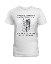 My Mind Still Talks To You Ladies T-Shirt thumbnail
