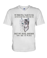 My Mind Still Talks To You V-Neck T-Shirt thumbnail