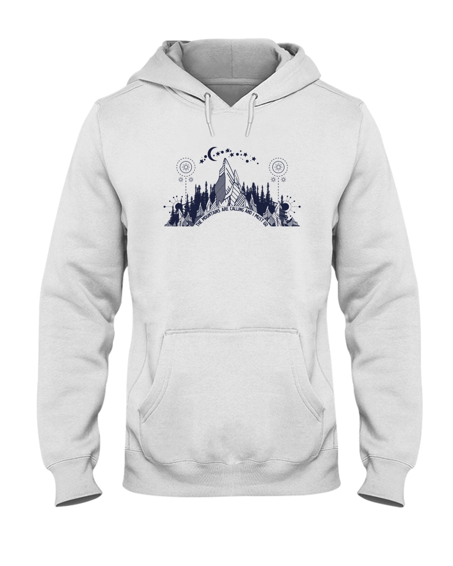 I Must go Hooded Sweatshirt