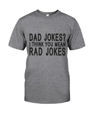 Dad Jokes Classic T-Shirt front