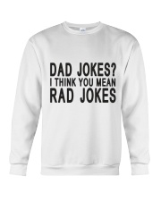 Dad Jokes Crewneck Sweatshirt thumbnail