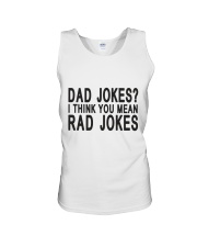 Dad Jokes Unisex Tank thumbnail