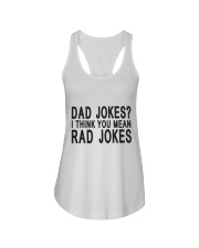 Dad Jokes Ladies Flowy Tank thumbnail