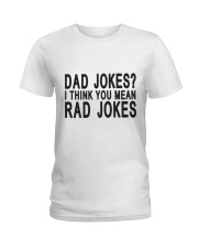 Dad Jokes Ladies T-Shirt thumbnail