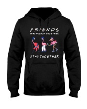 Friends Who Hockey Together Hooded Sweatshirt thumbnail