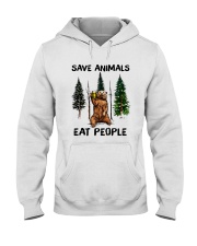 Save Animals Hooded Sweatshirt front