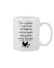 She Is Clothed In Much Books Mug front