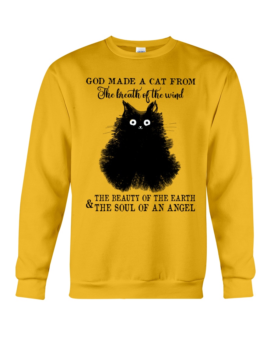 God Made A Cat Crewneck Sweatshirt
