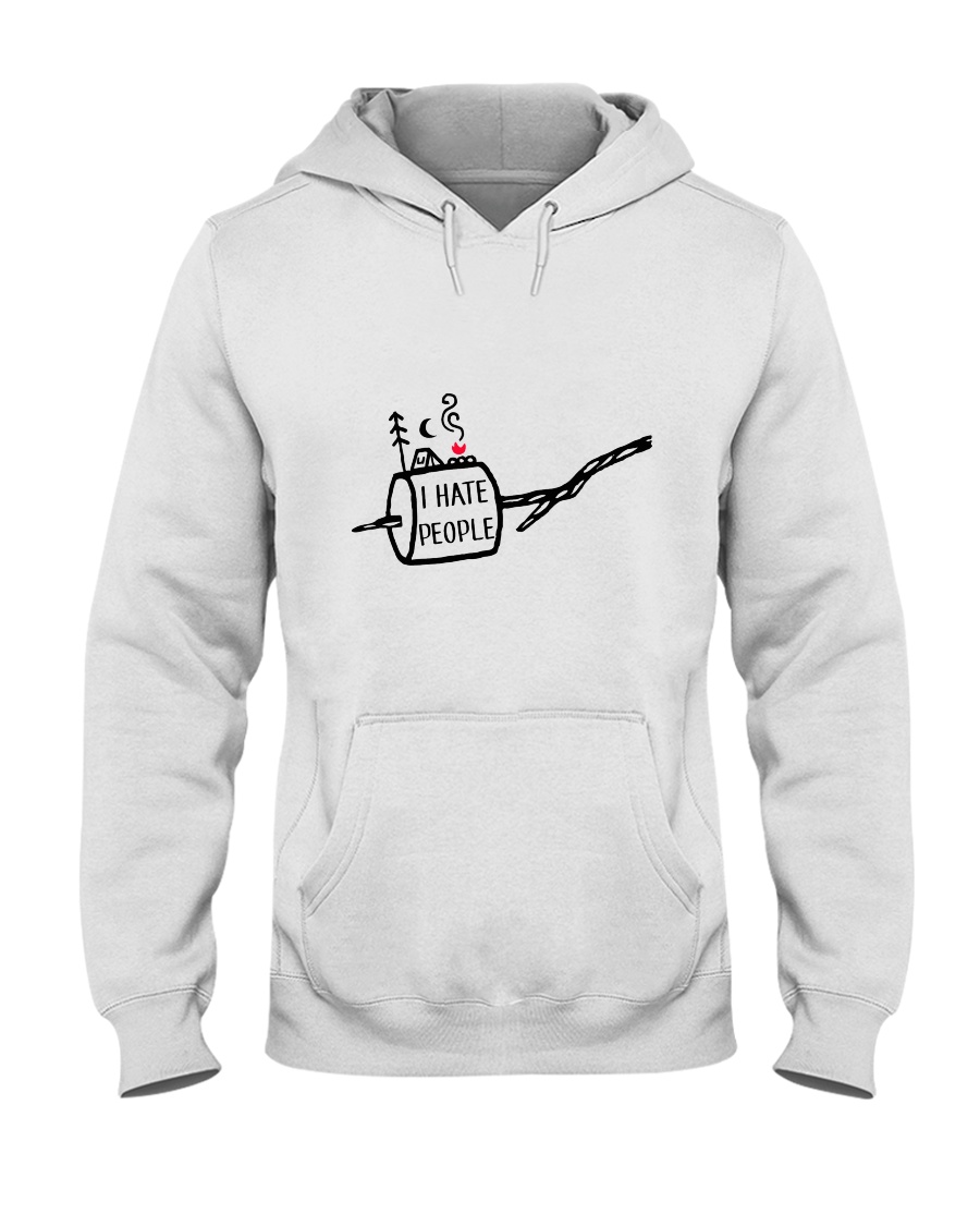 I Hate People Hooded Sweatshirt