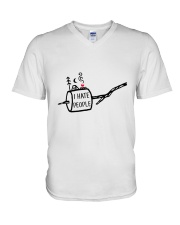 I Hate People V-Neck T-Shirt thumbnail