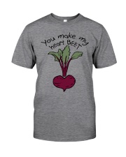 You Make My Heart Beet Classic T-Shirt front