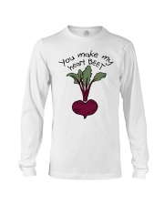 You Make My Heart Beet Long Sleeve Tee thumbnail