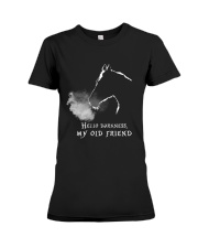 Hello Darkness My Old Friend Premium Fit Ladies Tee thumbnail