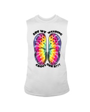 Are We Wearing Crocs Sleeveless Tee thumbnail
