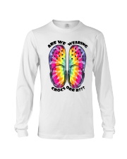 Are We Wearing Crocs Long Sleeve Tee thumbnail