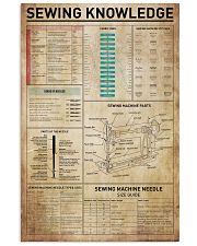Sewing Knowledge 11x17 Poster front